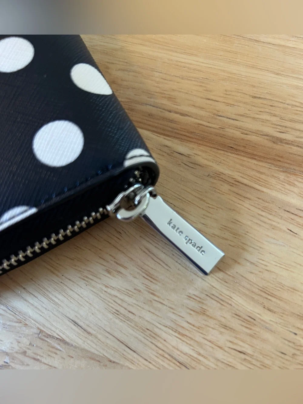 Kate Spade New York Sunshine Polka Dot Zip Wallet